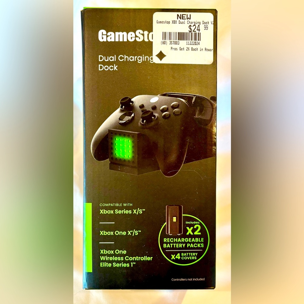 Xbox Dual Charging Dock Series X/S & Xbox One X/S